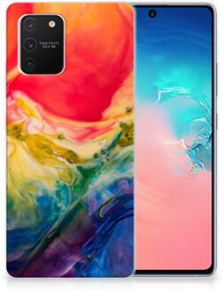 B2Ctelecom GSM Hoesje Samsung Galaxy S10 Lite TPU Bumper Watercolor Dark