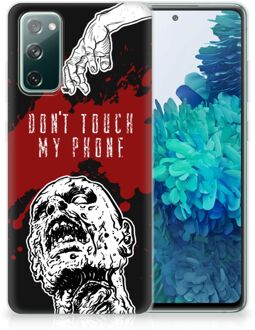 B2Ctelecom GSM Hoesje Samsung Galaxy S20 FE Back Case TPU Siliconen Hoesje Zombie Blood