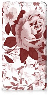 B2Ctelecom GSM Hoesje Samsung Galaxy S20 FE Bookcase Watercolor Flowers