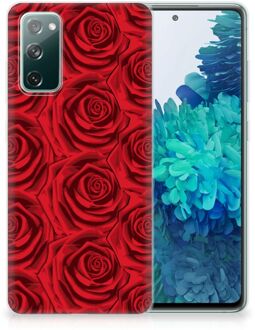 B2Ctelecom GSM Hoesje Samsung Galaxy S20 FE TPU Bumper Red Roses