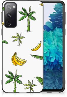 B2Ctelecom GSM Hoesje Samsung Galaxy S20 Mobiel TPU Hardcase met Zwarte rand Banana Tree