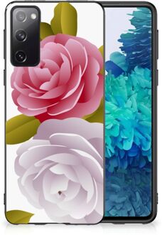 B2Ctelecom GSM Hoesje Samsung Galaxy S20 Silicone Back Case met Zwarte rand Roses