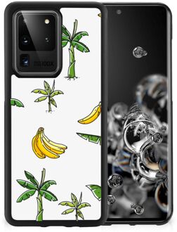 B2Ctelecom GSM Hoesje Samsung Galaxy S20 Ultra Mobiel TPU Hardcase met Zwarte rand Banana Tree