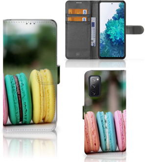 B2Ctelecom GSM Hoesje Samsung Galaxy S20FE Flipcover Maken Macarons