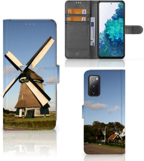 B2Ctelecom GSM Hoesje Samsung Galaxy S20FE Mobiel Bookcase Molen