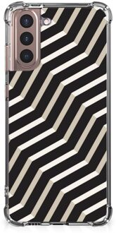 B2Ctelecom GSM Hoesje Samsung Galaxy S21 Plus Siliconen Back Cover met transparante rand Illusion