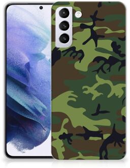 B2Ctelecom GSM Hoesje Samsung Galaxy S21 Plus Smartphonehoesje Camouflage