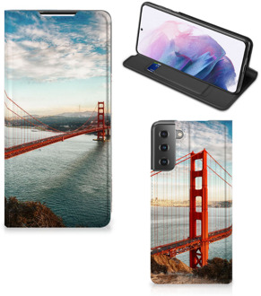 B2Ctelecom GSM Hoesje Samsung Galaxy S21 Plus Smartphonehoesje met naam San Francisco