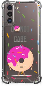 B2Ctelecom GSM Hoesje Samsung Galaxy S21 Shockproof Case met transparante rand Donut