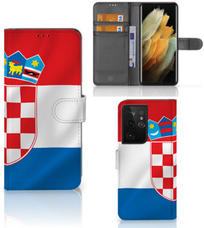 B2Ctelecom GSM Hoesje Samsung Galaxy S21 Ultra Leuk Case Kroatië