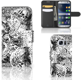 B2Ctelecom GSM hoesje Samsung Galaxy S7 Design Skulls Angel