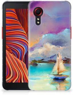 B2Ctelecom GSM Hoesje Samsung Galaxy Xcover 5 Back Case TPU Siliconen Hoesje Boot