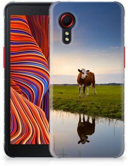 B2Ctelecom GSM Hoesje Samsung Galaxy Xcover 5 Backcase TPU Siliconen Hoesje Koe