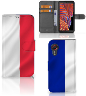 B2Ctelecom GSM Hoesje Samsung Galaxy Xcover 5 Bookcase Frankrijk