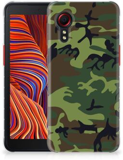 B2Ctelecom GSM Hoesje Samsung Galaxy Xcover 5 Smartphonehoesje Camouflage