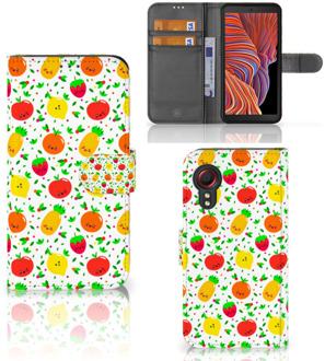 B2Ctelecom GSM Hoesje Samsung Galaxy Xcover 5 Telefoonhoesje met foto Fruits