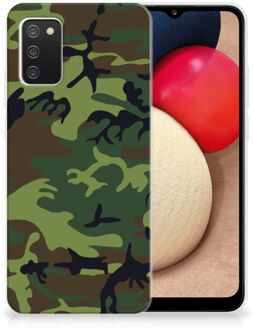 B2Ctelecom GSM Hoesje Samsung M02s | Samsung Galaxy A02s Smartphonehoesje Camouflage