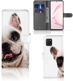 B2Ctelecom GSM Hoesje Samsung Note 10 Lite Bookstyle Case Franse Bulldog