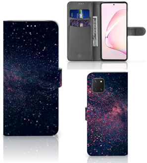 B2Ctelecom GSM Hoesje Samsung Note 10 Lite Flip Cover Stars