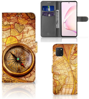 B2Ctelecom GSM Hoesje Samsung Note 10 Lite Magnet Case Kompas