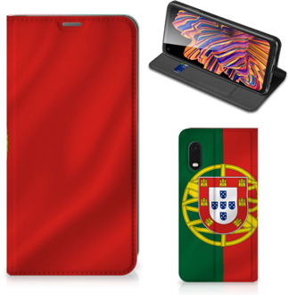 B2Ctelecom GSM Hoesje Samsung Xcover Pro Bookcase Portugese Vlag