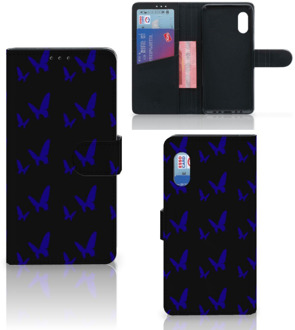 B2Ctelecom GSM Hoesje Samsung Xcover Pro Flipcase Vlinder Patroon