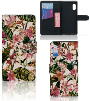 B2Ctelecom GSM Hoesje Samsung Xcover Pro Hoesje ontwerpen Flowers