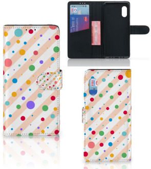 B2Ctelecom GSM Hoesje Samsung Xcover Pro Leuk Hoesje Dots