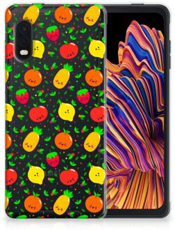 B2Ctelecom GSM Hoesje Samsung Xcover Pro TPU Bumper Doorzichtig Fruits