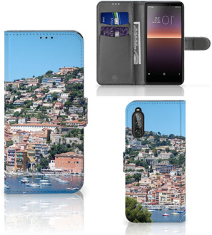 B2Ctelecom GSM Hoesje Sony Xperia 10 II Wallet Book Case Frankrijk