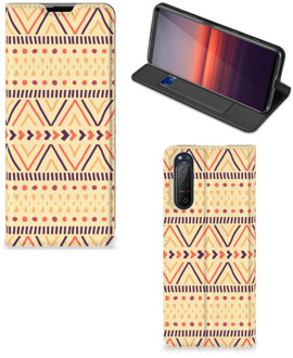 B2Ctelecom GSM Hoesje Sony Xperia 5 II Wallet Bookcase Aztec Yellow