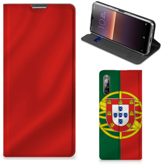 B2Ctelecom GSM Hoesje Sony Xperia L4 Bookcase Portugese Vlag