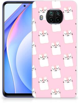 B2Ctelecom GSM Hoesje Xiaomi Mi 10T Lite Beschermhoesje Sleeping Cats