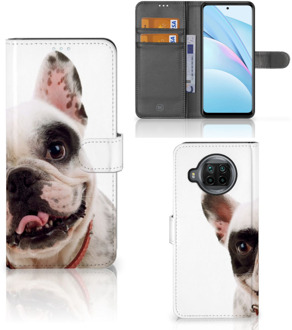 B2Ctelecom GSM Hoesje Xiaomi Mi 10T Lite Bookstyle Case Franse Bulldog