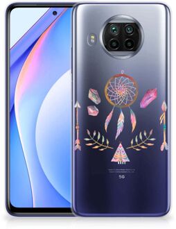 B2Ctelecom GSM Hoesje Xiaomi Mi 10T Lite Bumper Hoesje Doorzichtig Boho Dreamcatcher