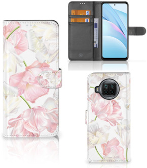 B2Ctelecom GSM Hoesje Xiaomi Mi 10T Lite Wallet Book Case Cadeau voor Mama Lovely Flowers