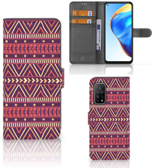 B2Ctelecom GSM Hoesje Xiaomi Mi 10T Pro | Mi 10T Bookcase Aztec Purple