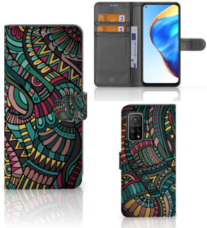 B2Ctelecom GSM Hoesje Xiaomi Mi 10T Pro | Mi 10T Flip Case Aztec