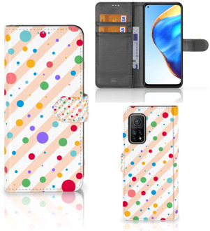 B2Ctelecom GSM Hoesje Xiaomi Mi 10T Pro | Mi 10T Flip Cover Dots