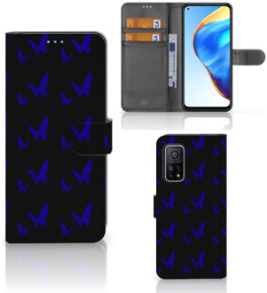 B2Ctelecom GSM Hoesje Xiaomi Mi 10T Pro | Mi 10T Flipcase Vlinder Patroon