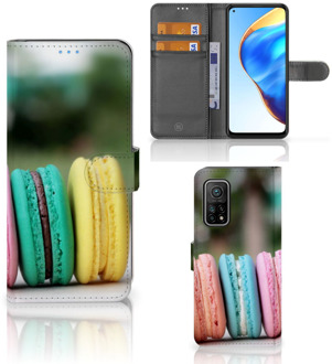 B2Ctelecom GSM Hoesje Xiaomi Mi 10T Pro | Mi 10T Flipcover Maken Macarons