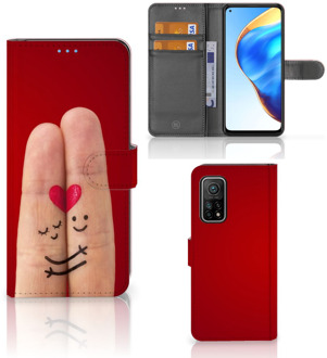 B2Ctelecom GSM Hoesje Xiaomi Mi 10T Pro | Mi 10T Wallet Book Case Cadeau voor Vrouw Liefde