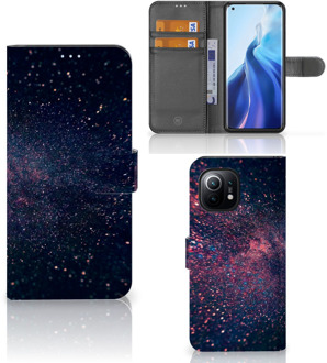 B2Ctelecom GSM Hoesje Xiaomi Mi 11 Flip Cover Stars