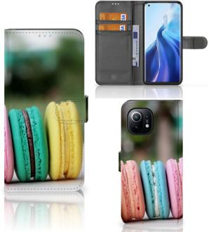 B2Ctelecom GSM Hoesje Xiaomi Mi 11 Flipcover Maken Macarons