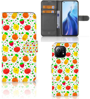 B2Ctelecom GSM Hoesje Xiaomi Mi 11 Telefoonhoesje met foto Fruits