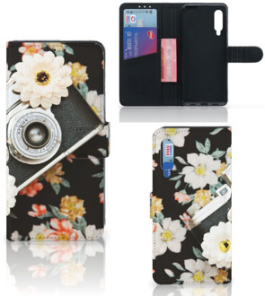 B2Ctelecom GSM Hoesje Xiaomi Mi 9 Bookcover Vintage Camera