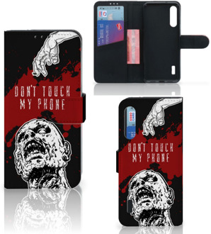 B2Ctelecom GSM Hoesje Xiaomi Mi A3 Book Case met Pasjeshouder Zombie Blood