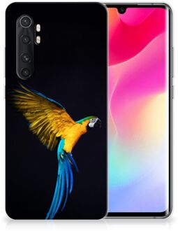 B2Ctelecom GSM Hoesje Xiaomi Mi Note 10 Lite Bumper Hoesje Papegaai