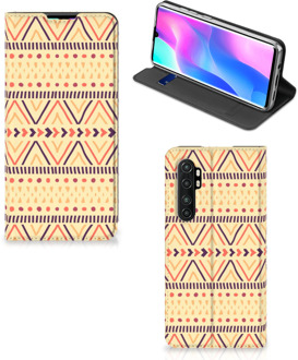 B2Ctelecom GSM Hoesje Xiaomi Mi Note 10 Lite Wallet Bookcase Aztec Yellow