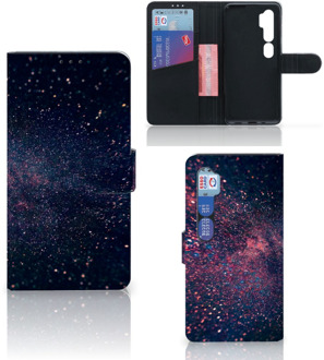 B2Ctelecom GSM Hoesje Xiaomi Mi Note 10 Pro Flip Cover Stars